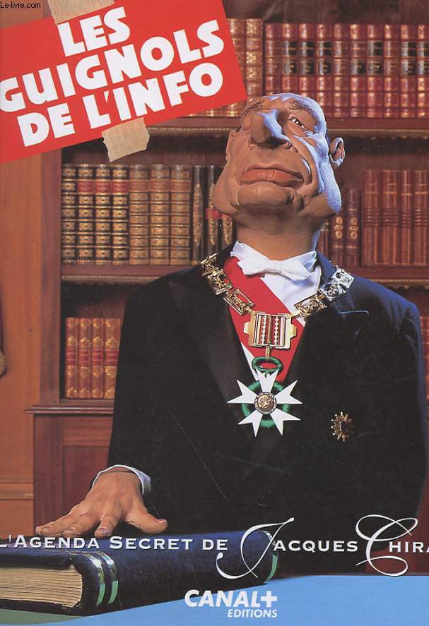 LES GUIGNOLS DE L'INFO - 1993 - L'AGENDA SECRET DE JACQUES CHIRAC