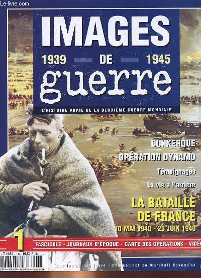 IMAGES DE GUERRE 1939 - 1945 - LIVRE SANS LES K7 VIDEOS