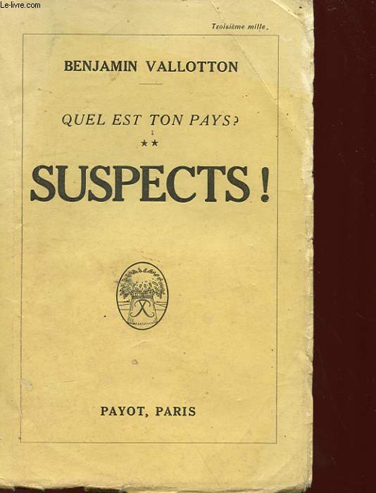 QUEL EST TON PAYS? - 2 - SUSPECTS!