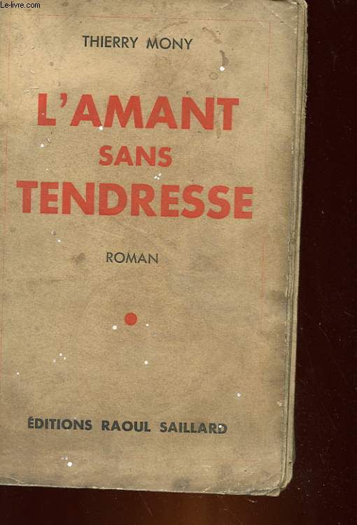 L'AMANT SANS TENDRESSE