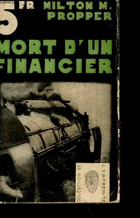 MORT D'UN FINANCIER - THE TICKER-TAPE MURDER