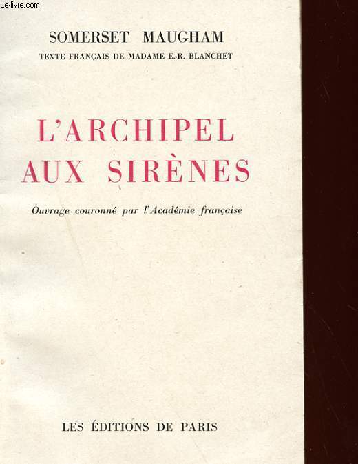 L'ARCHIPEL AUX SIRENES