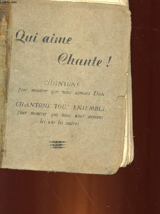 QUI AIME CHANTE !