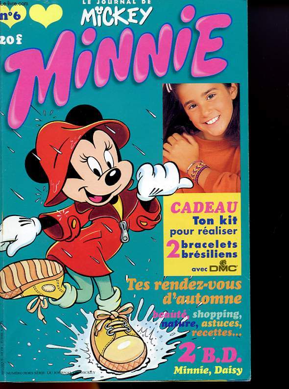 LE JOURNAL DE MICKEY - MINNIE N6 DAISY ET DONALD SUPERSTARS, LA VERITABLE HISTOIRE DE MINNIE LISA