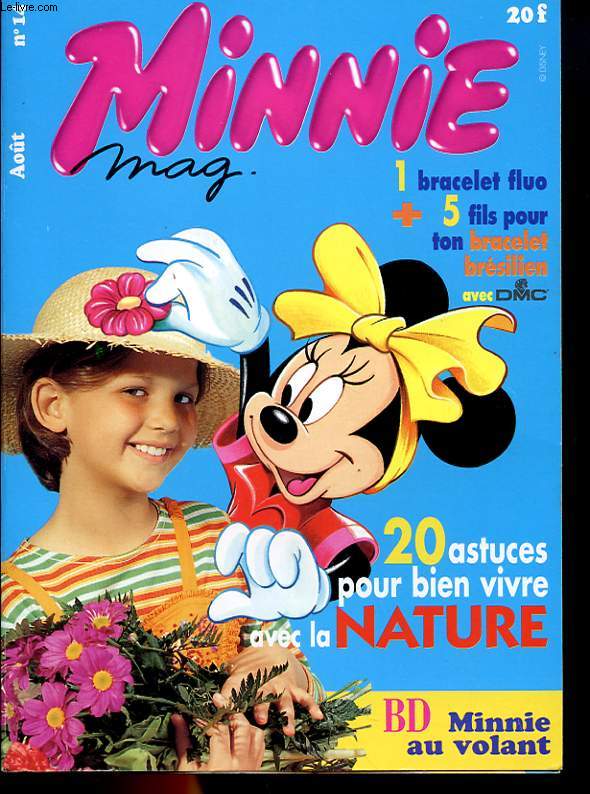 LE JOURNAL DE MICKEY - MINNIE - N 14 : MINNIE AU VOLANT, DAISY MISS AOUT, LES VACANCES DE CLARABELLE