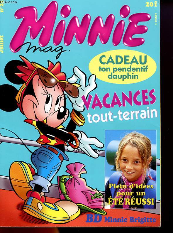 LE JOURNAL DE MICKEY - MINNIE - N25 : MINNIE ET LA CITE MYSTERIEUSE, BRIGITTE SE MARIE