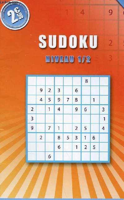 SUDOKU NIVEAU 1/2