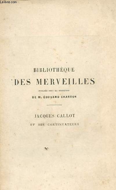 BIBLIOTHEQUE DES MERVEILLES