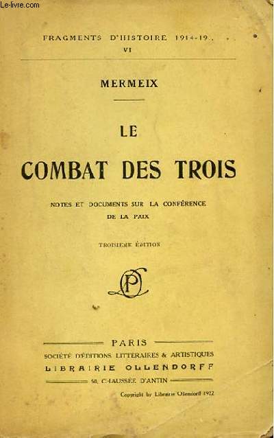 LE COMBAT DES TROIS