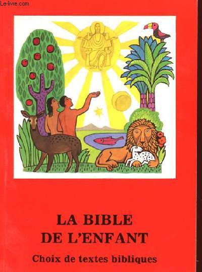 LA BIBLE DE L'ENFANT
