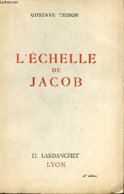 L'ECHELLE DE JACOB