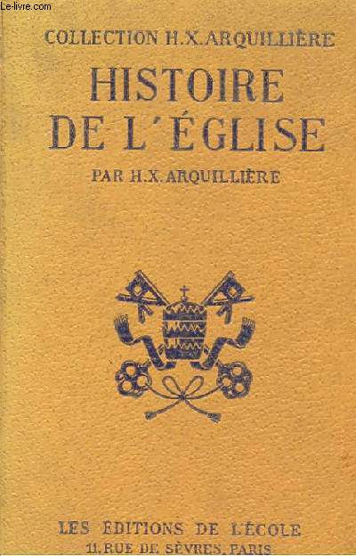 HISTOIRE DE L'EGLISE