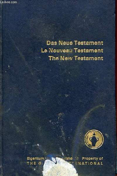 DAS NEUE TESTAMENT, LE NOUVEAU TESTAMENT, THE NEW TESTAMENT