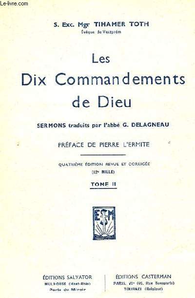 LES DIX COMMANDEMENTS DE DIEU