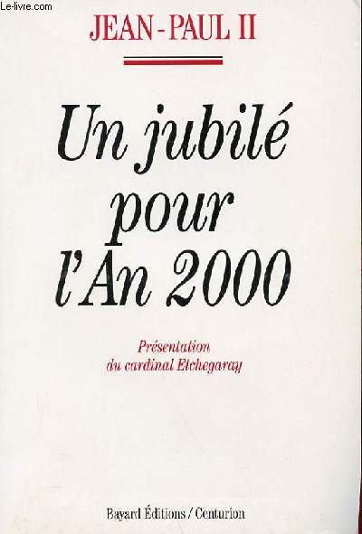 UN JUBILE POUR L'AN 2000