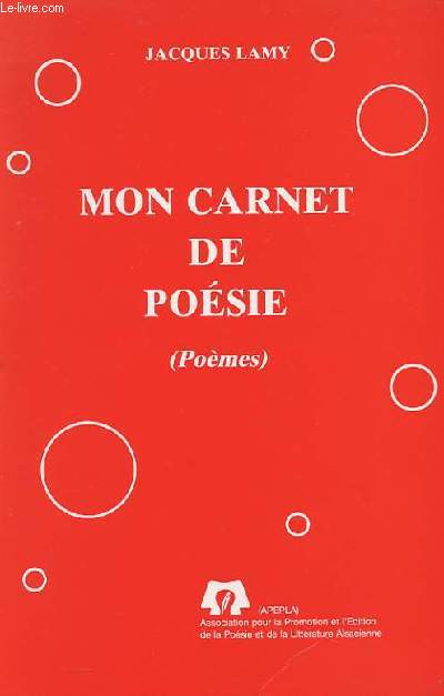 MON CARNET DE POESIE (POEMES)
