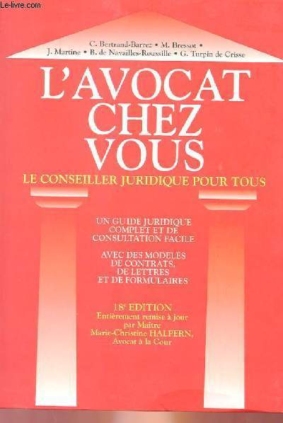 L'AVOCAT CHEZ VOUS