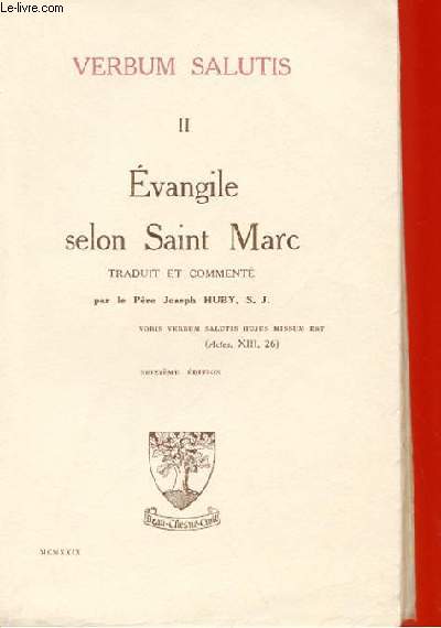 VERBUM SALUTIS II - EVANGILE MARC