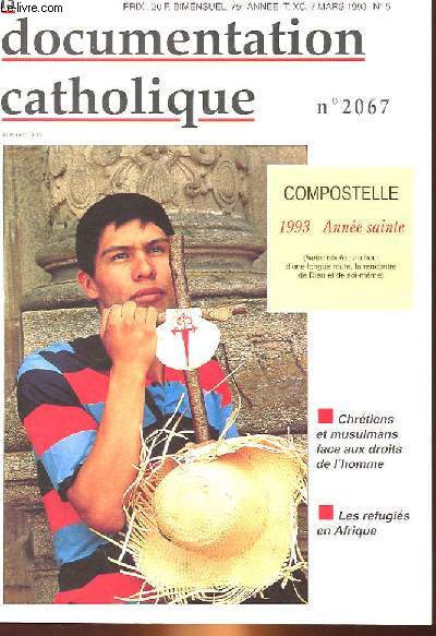 N 2067 - COMPOSTELLE 1993 : ANNE SAINTE