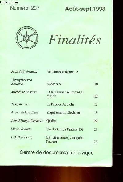 FINALITE NUMERO 237