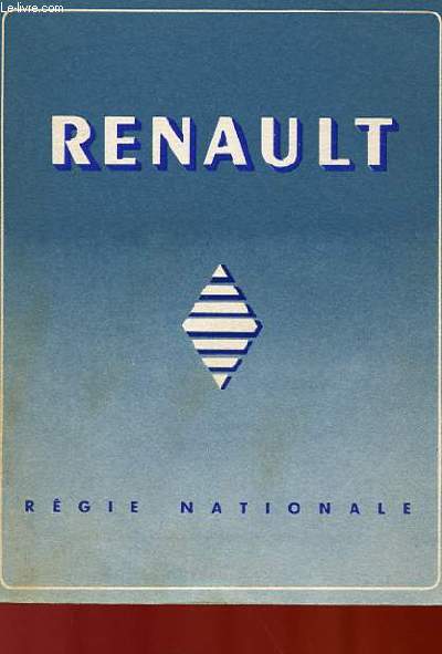 RENAULT - REGIE NATIONALE