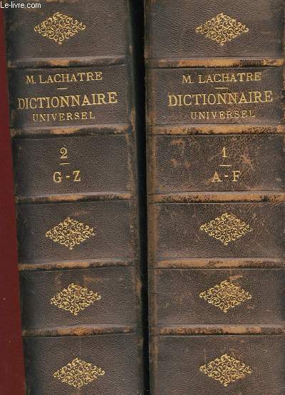 NOUVEAU DICTIONNAIRE UNIVERSEL 2 VOLUMES