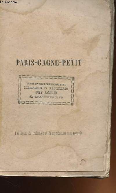 PARIS-GAGNE-PETIT