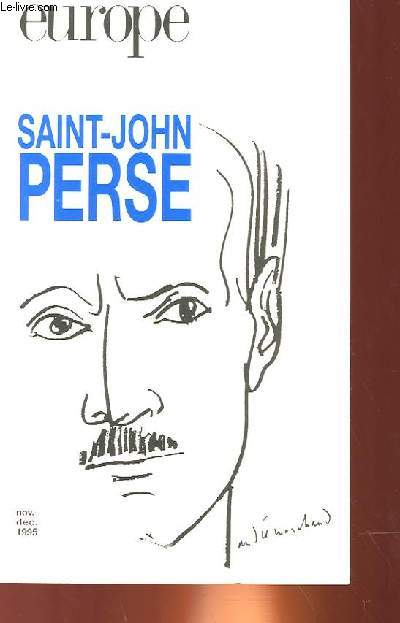 EUROPE - SAINT-JOHN PERSE 73eme ANNEE - N 799-800