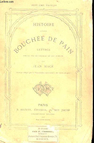 HISTOIRE D'UNE BOUCHEE DE PAIN