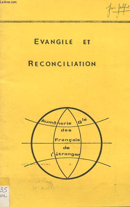 EVANGILE ET RECONCILIATION