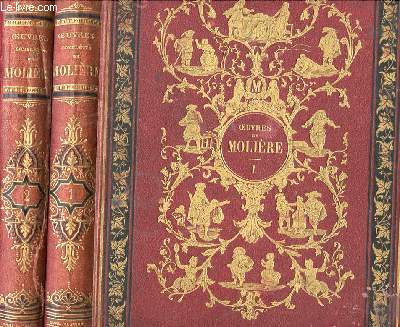 OEUVRES COMPLETE DE MOLIERE EN 2 TOMES