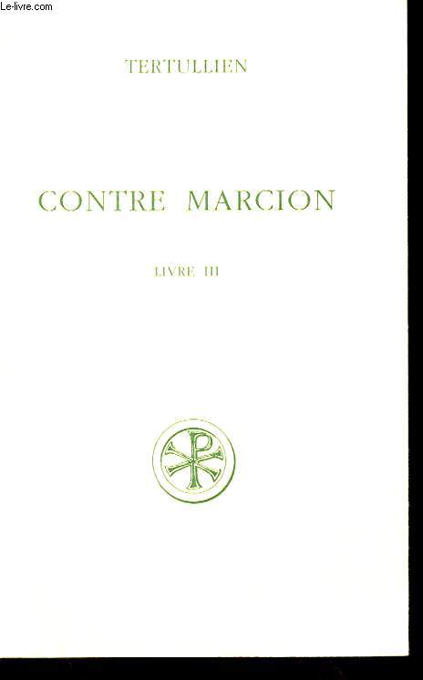 CONTRE MACION (TOME 3 - LIVRE 3)