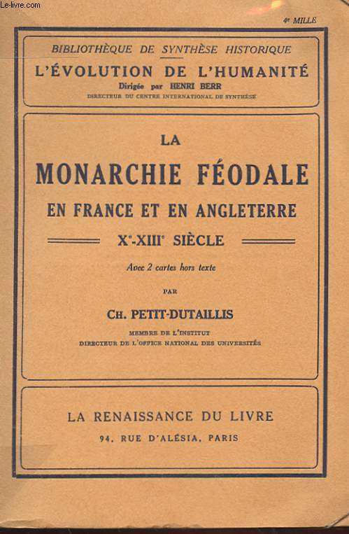 LA MONARCHIE FEODALE EN FRANCE ET EN ANGLETERRE