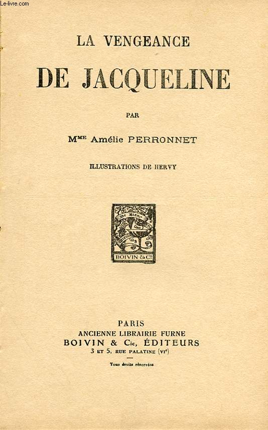 LA VENGEANCE DE JACQUELINE