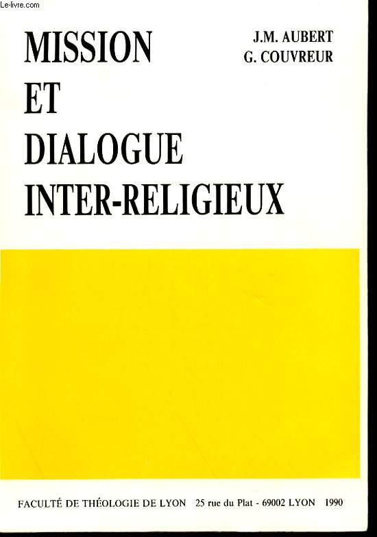 MISSION ET DIALOGUE INTER-RELIGIEUX