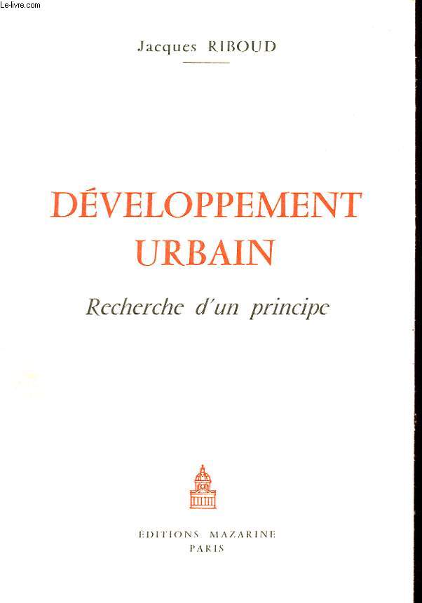 DEVELOPPEMENT URBAIN - RECHERCHE D'UN PRINCIPE - COMPLEXE URBAIN EN GRAPPE