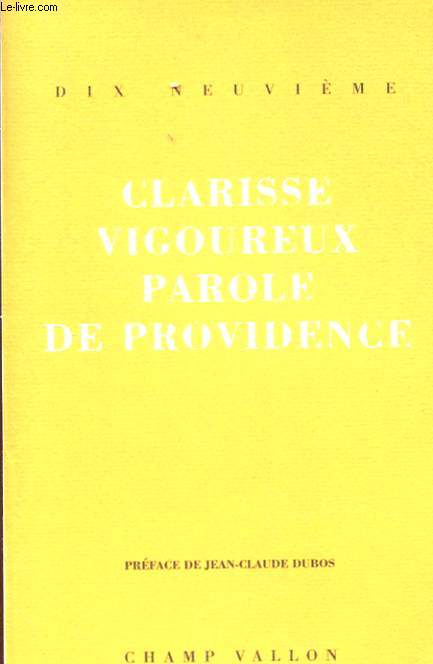 PAROLE DE PROVIDENCE