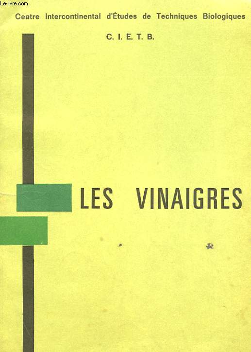 LES VINAIGRES