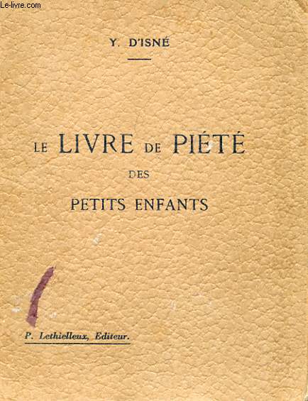 LE LIVRE DE PIETE DES PETITS ENFANTS