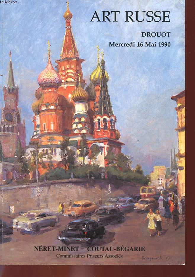ART RUSSE - DROUOT - MERCREDI 16 MAI 1990