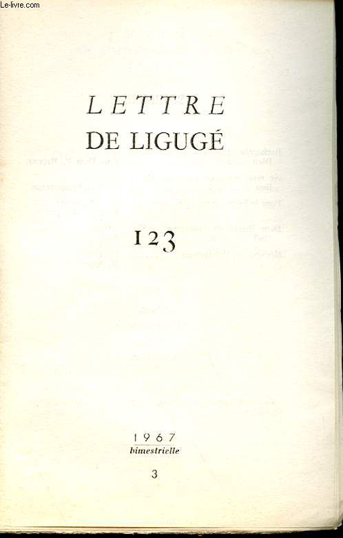 LETTRE DE LIGUGE 123