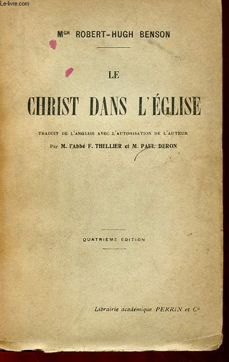 LE CHRIST DANS L'EGLISE