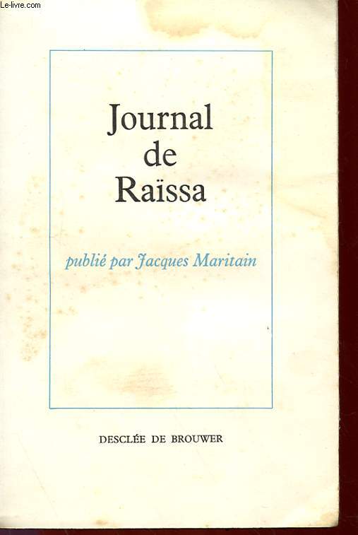 JOURNAL DE RAISSA
