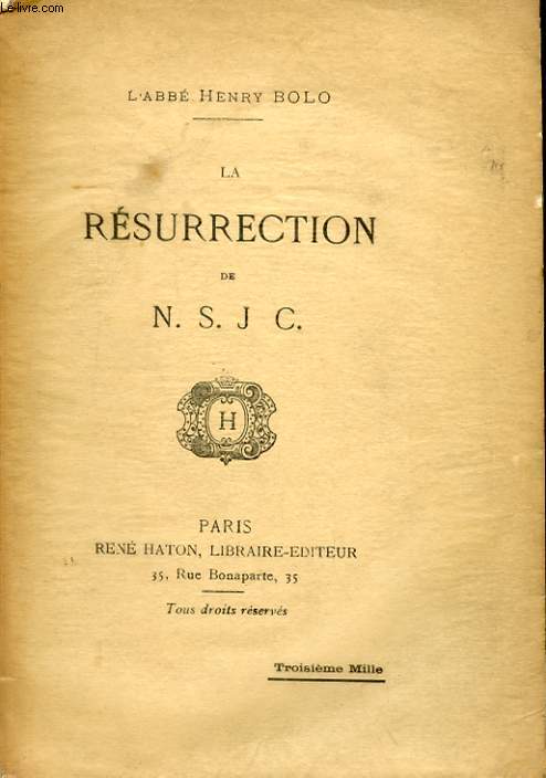 LA RESURRECTION DE N. S. J. C.