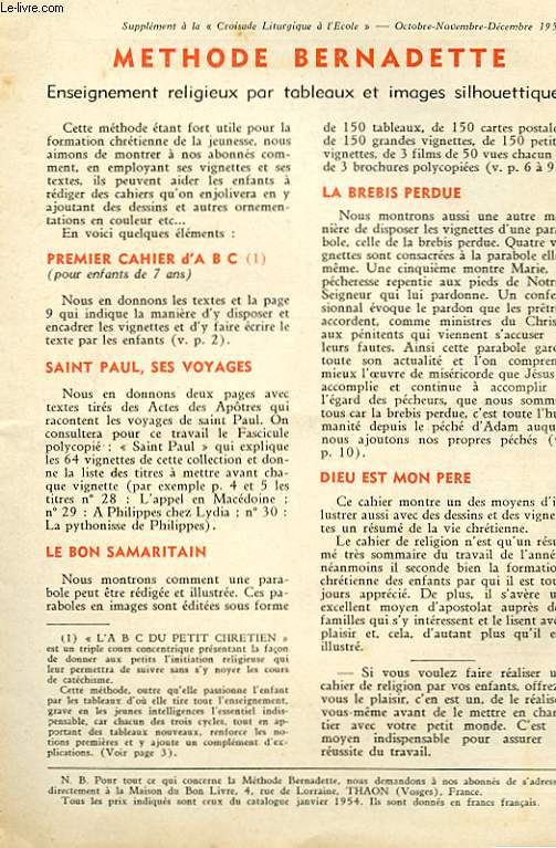SUPPLEMENT A LA 