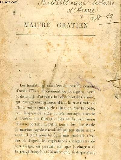 MAITRE GRATIEN