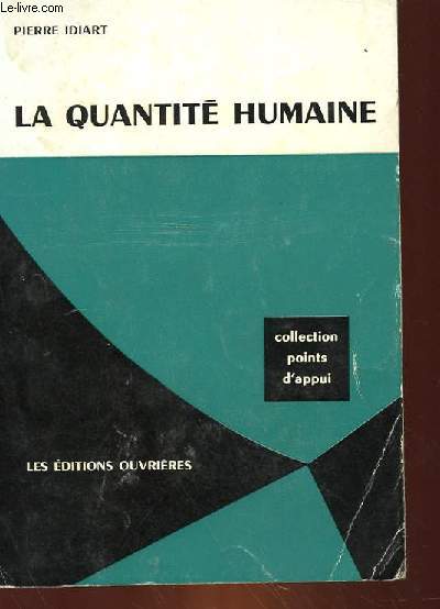LA QUANTITE HUMAINE