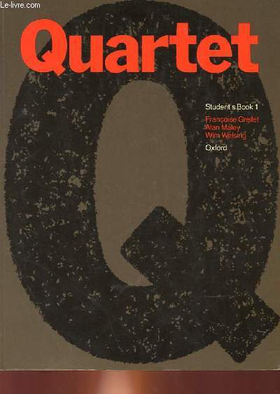 QUARTET, STUDENT'S BOOK 1