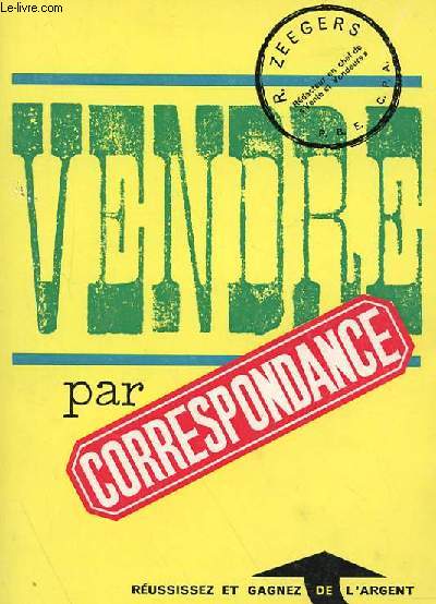 VENDRE PAR CORRESPONDANCE