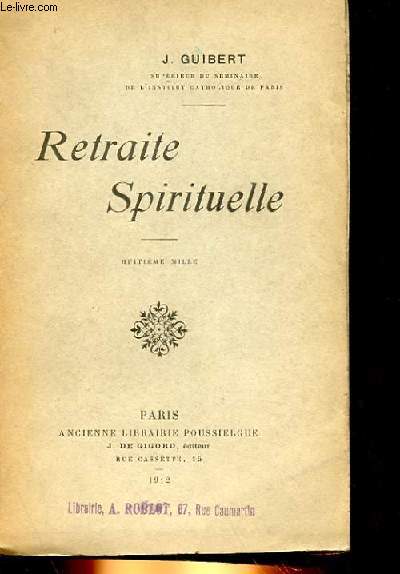 RETRAITE SPIRITUELLE